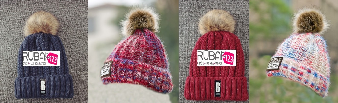 Žieminės kepurės: šiltai ir stilingai